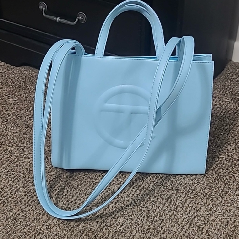 Telfar Baby Blue Medium Tote Bag (brand New)